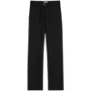 Ami Alexandre Mattiussi Ami Paris Straight Elasticated Trousers Clothing In Black