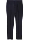 Ami Alexandre Mattiussi Ami Paris Trousers Elasticated Clothing In Black