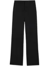 Ami Alexandre Mattiussi Ami Paris Black Pants With Elast Waist Golden Heb In Black