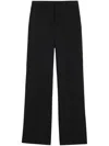 Ami Alexandre Mattiussi Ami Paris Black Pants With Elast Waist Golden Heb In Black