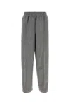 Ami Alexandre Mattiussi Ami Paris Men Virgin Wool Blend Trousers In Gray