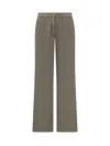 Ami Alexandre Mattiussi Elasticated Trousers In Green