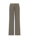 Ami Alexandre Mattiussi Elasticated Trousers In Green