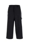 Ami Alexandre Mattiussi Ami Paris Midnight Blue Wool Bermuda Shorts In Blue