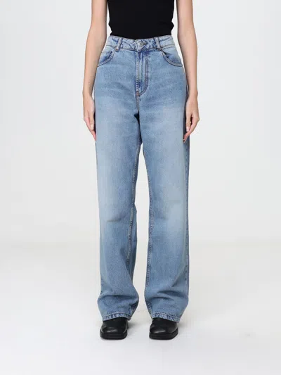 Ami Alexandre Mattiussi Ami Paris Pants Woman Color Blue