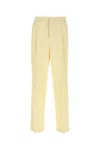 Ami Alexandre Mattiussi Ami Paris Pants In Yellow