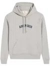 Ami Alexandre Mattiussi Ami Paris Cotton Hoodie In Heather Ash Grey