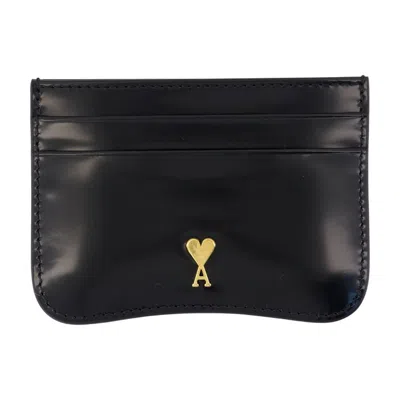 Ami Alexandre Mattiussi Ami Paris Paris Paris Cardholder In Black