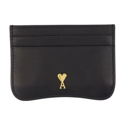 Ami Alexandre Mattiussi Ami Paris Paris Paris Cardholder In Black