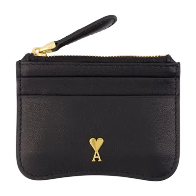 Ami Alexandre Mattiussi Ami Paris Paris Paris Cardholder In Black