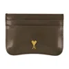 Ami Alexandre Mattiussi Ami Paris Paris Paris Cardholder In Brown