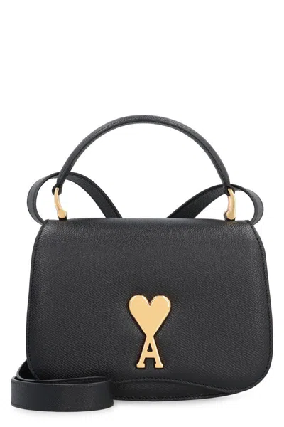 Ami Alexandre Mattiussi Ami Paris Paris Paris Leather Mini Bag