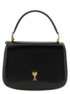 Ami Alexandre Mattiussi Paris Paris Mini Handbag In Black