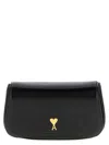Ami Alexandre Mattiussi Ami Paris 'paris Paris' Small Crossbody Bag In Black