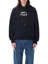 Ami Alexandre Mattiussi Ami Paris Navy Blue Cotton Sweatshirt In Navy Blue