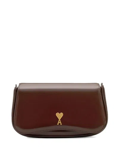 Ami Alexandre Mattiussi Ami Paris Petit Sac Porte Croise Paris Paris In Pink