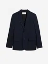 Ami Alexandre Mattiussi Ami Paris Two Buttons Jacket In Midnight Blue