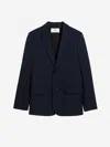 Ami Alexandre Mattiussi Ami Paris Two Buttons Jacket In Midnight Blue