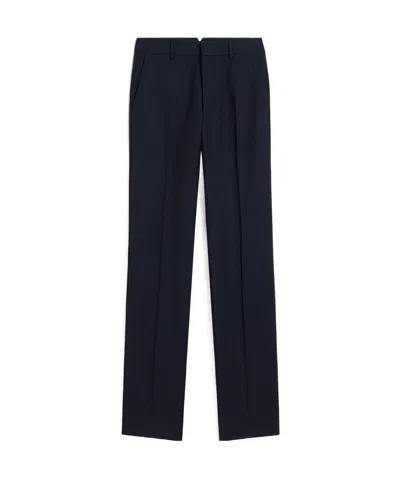 AMI ALEXANDRE MATTIUSSI AMI PARIS PLEATED TAILORED TROUSERS