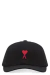 Ami Alexandre Mattiussi Ami Paris Red Adc Embroidery Hat