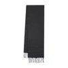 Ami Alexandre Mattiussi Ami Paris Red Adc Scarf In Black