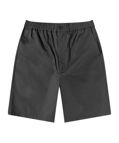 Ami Alexandre Mattiussi Ami Paris Regular Fit Chino Shorts In Black