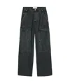 Ami Alexandre Mattiussi Ami Paris Relaxed Fit Cargo Jeans In Blue
