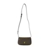 Ami Alexandre Mattiussi Ami Sac À Bandoulière Paris Paris - Leather - Khaki
