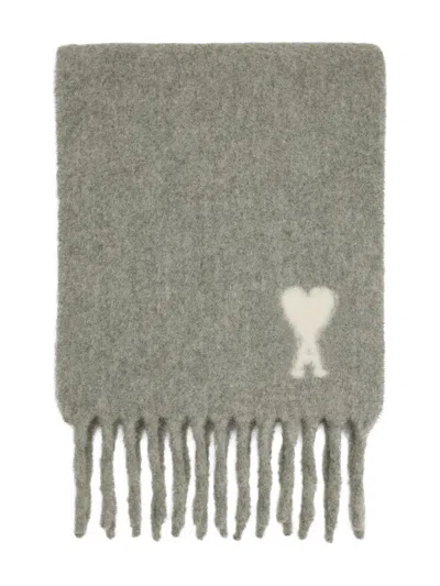AMI ALEXANDRE MATTIUSSI AMI PARIS SCARF CLOUD KNIT
