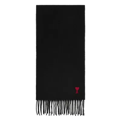 Ami Alexandre Mattiussi Ami Paris Scarfs In Black