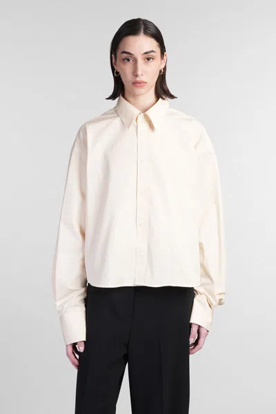 Ami Alexandre Mattiussi Ami Paris Shirt In Beige