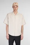 Ami Alexandre Mattiussi Ami Paris Shirt In Beige