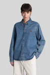 Ami Alexandre Mattiussi Ami Paris Shirt In Blue