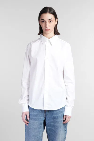 Ami Alexandre Mattiussi Ami Paris Shirt In White