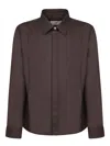 Ami Alexandre Mattiussi Ami Paris Shirts In Brown