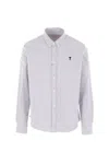 Ami Alexandre Mattiussi Ami Paris Shirts In Gray
