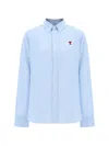 Ami Alexandre Mattiussi Ami Paris Shirts In Blue