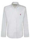 Ami Alexandre Mattiussi Ami Paris Shirts In White