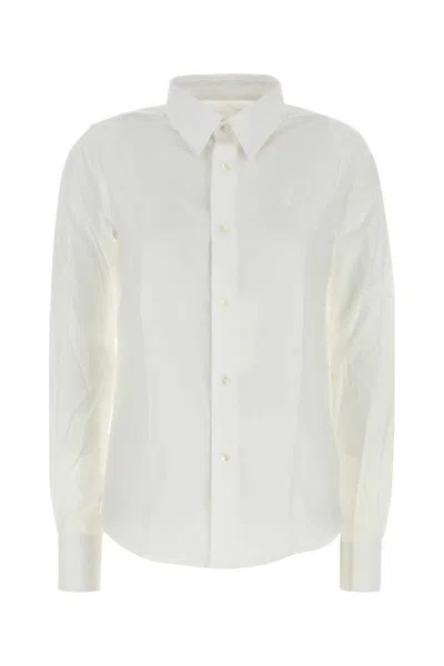 Ami Alexandre Mattiussi Ami Paris Shirts In White