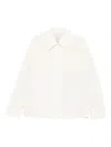 Ami Alexandre Mattiussi Button-down Overshirt In White