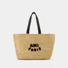Ami Alexandre Mattiussi Ami Paris Cabas Ami Paris In Beige