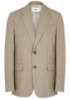 AMI ALEXANDRE MATTIUSSI AMI PARIS SINGLE-BREASTED BLAZER