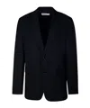 Ami Alexandre Mattiussi Ami Paris Single-breasted Tailored Blazer In Black