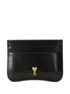 Ami Alexandre Mattiussi Ami Paris Slg Paris Paris Card Holder Accessories In Black