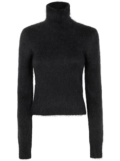 AMI ALEXANDRE MATTIUSSI AMI PARIS SLIM BRUSHED SWEATER