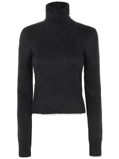Ami Alexandre Mattiussi Ami Paris Slim Brushed Sweater