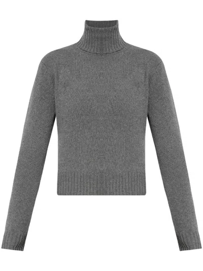 AMI ALEXANDRE MATTIUSSI AMI PARIS SLIM TONAL ADC SWEATER CLOTHING