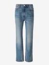 Ami Alexandre Mattiussi Straight-leg Denim Pants With Subtle Fading In Denim Dark Blue
