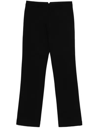 Ami Alexandre Mattiussi Ami Paris Straight Fit Pants In Black