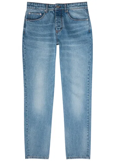 Ami Alexandre Mattiussi Ami Paris Straight-leg Jeans In Denim